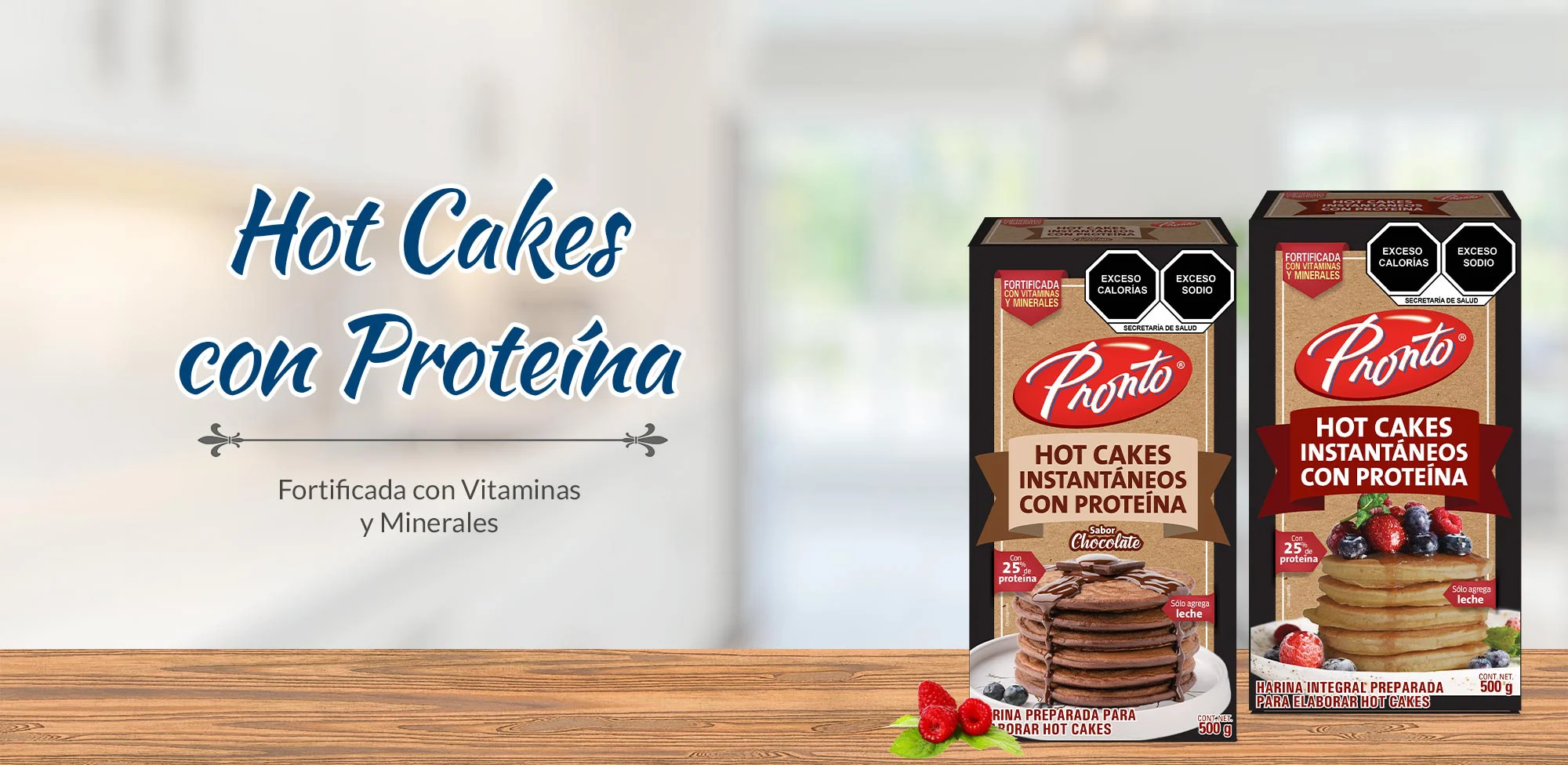 Hot Cakes con Proteína