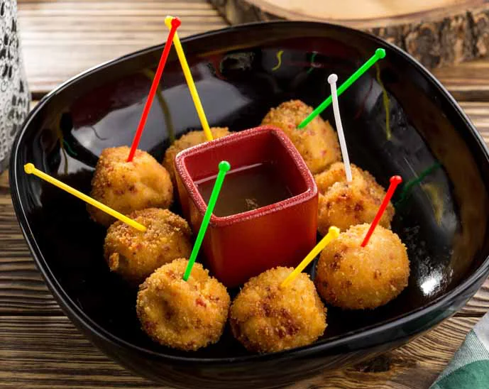 Bolitas de puré de papa