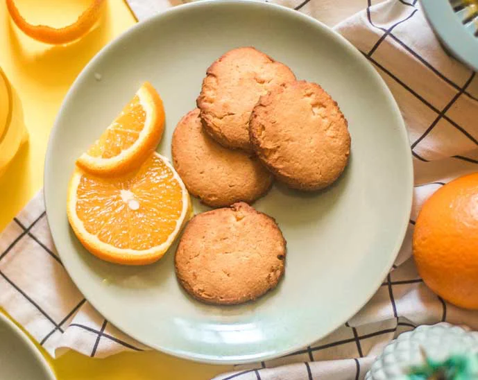 Galletas de naranja