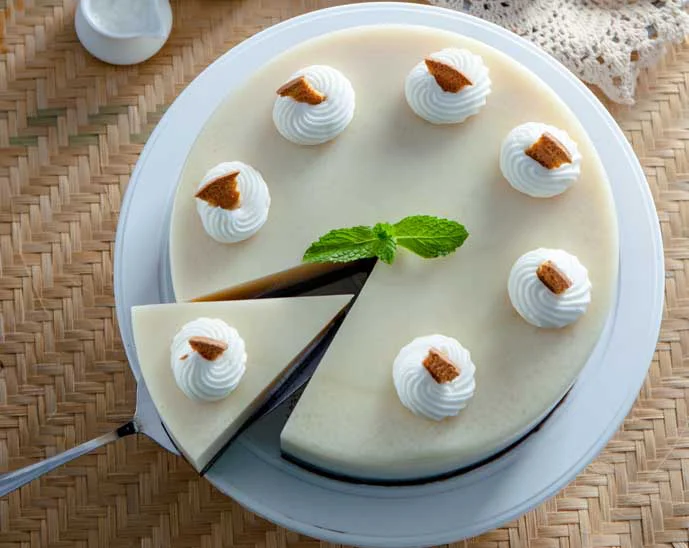 Gelatina de atole de nuez