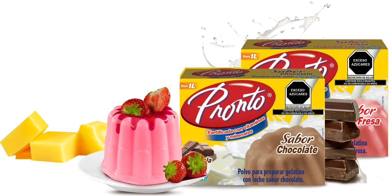 Gelatinas de leche