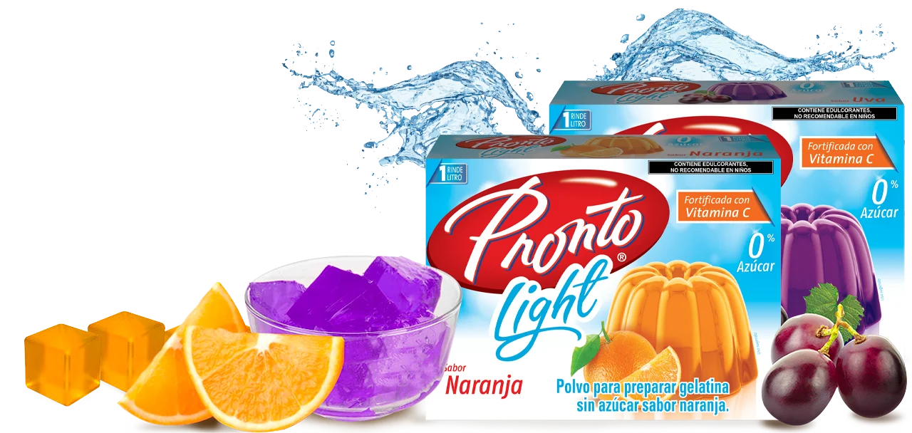 Gelatinas Pronto® Light