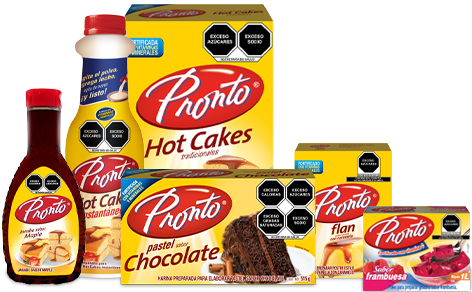Pronto, Productos