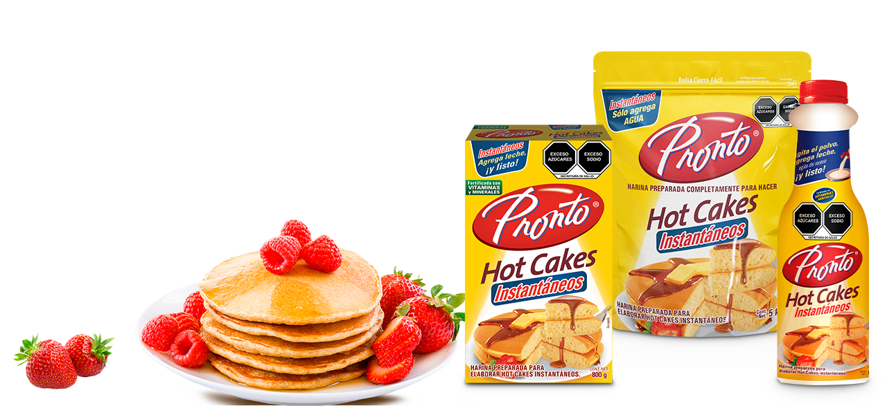 Hot Cakes Instantáneos Pronto