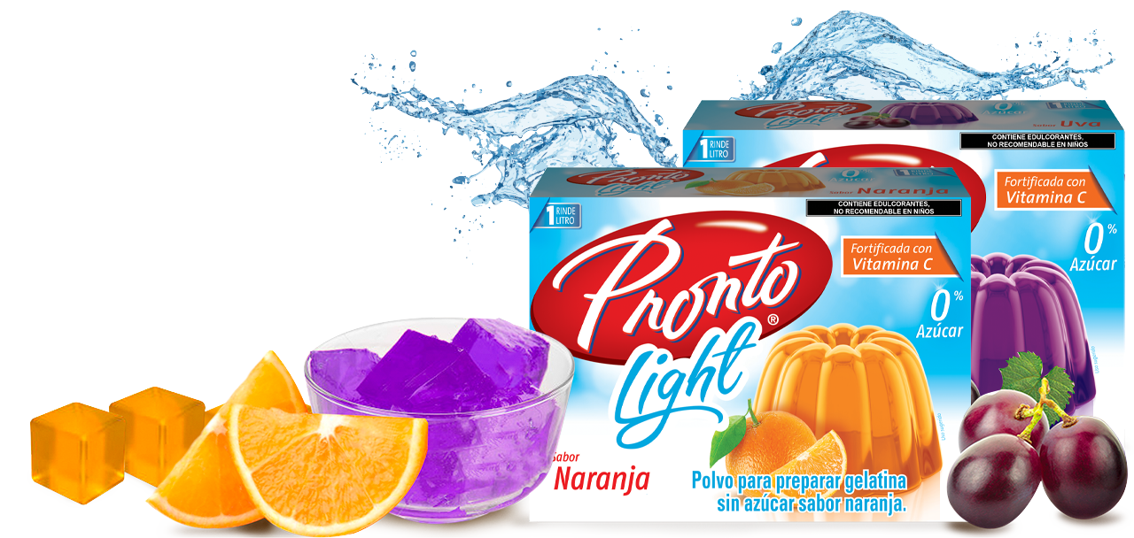 Gelatinas Light Pronto