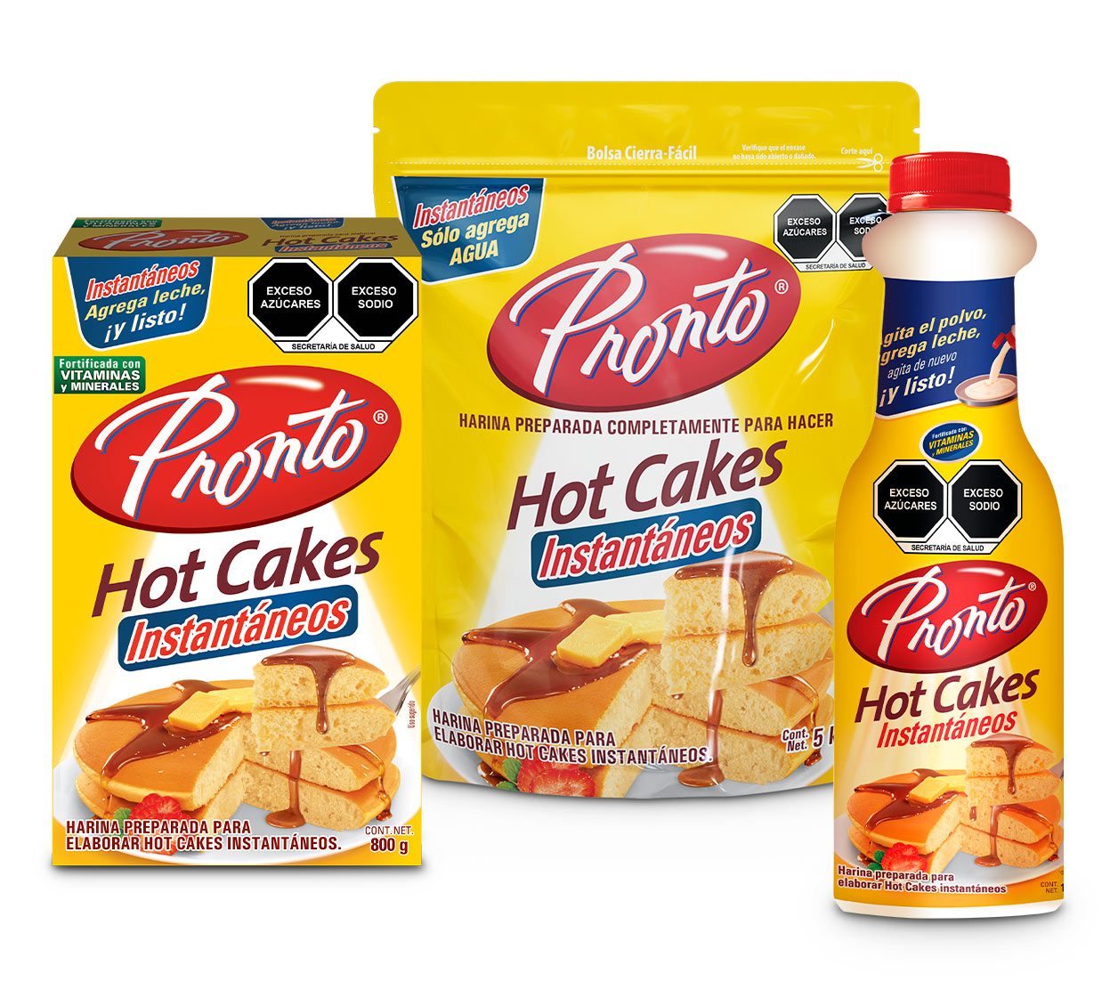 Hot Cakes Instantáneos Pronto