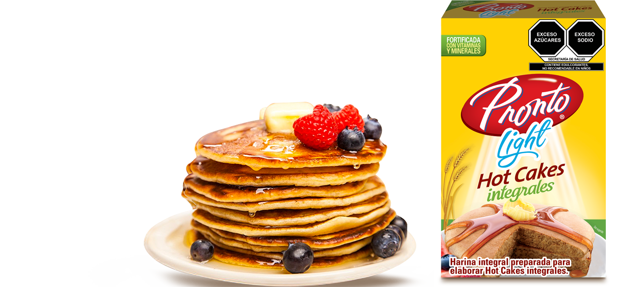 Hot Cakes Integrales Light Pronto