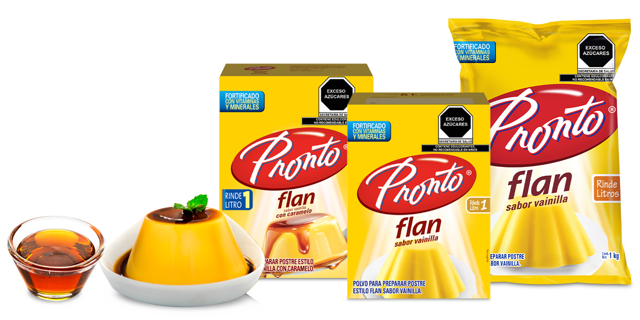 Flan Pronto